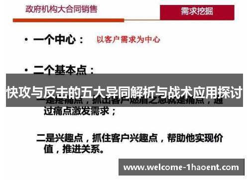 快攻与反击的五大异同解析与战术应用探讨