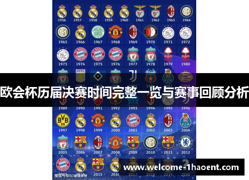 欧会杯历届决赛时间完整一览与赛事回顾分析 欧会杯历届决赛时间完整一览与赛事回顾分析